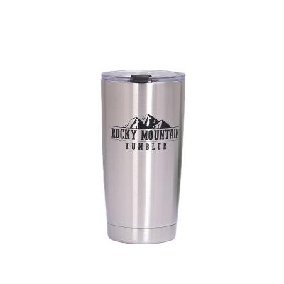 China Wholesale viable car mug metal travel mug insulated stainless steel tumbler termo 30 oz with handle 20/30oz car mugs with custom logo for sale