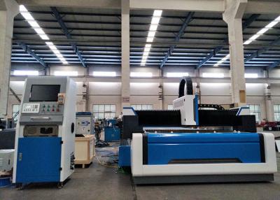 China Flussstahl-Faser CNC Laser-Schneider, 1500 x 3000mm Laser-Schneidemaschine der Faser-1000W zu verkaufen