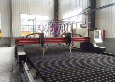 China CNC Brugtype Strookvlam en Plasmasnijmachine voor h-Straalproductielijn Te koop