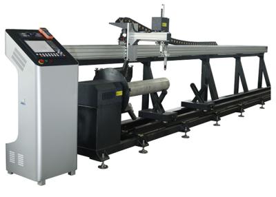 China Tube Master 2 Axis CNC Plasma Mild Steel Pipe Cutting Machine with Panasonic Motor for sale