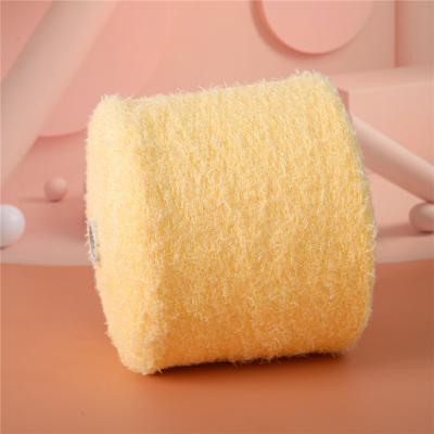 China Anti-pilling made of new china imitation bear hair 100% nylon fancy yarn 2cm for sale