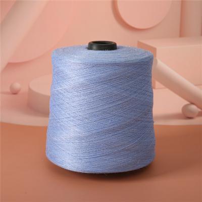 China 28/2 Polyester 22% Viscose 26% 47% High Quality Silver Core 5% Nylon Silver Thread Antistatic Spun Yarn for sale