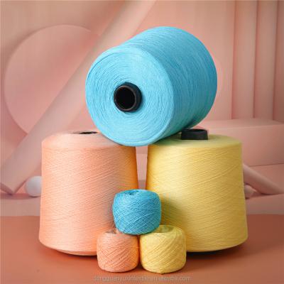 China Antistatic Made Of China 72% Viscose 28% Pbt High Twist Core Spun Yarn for sale