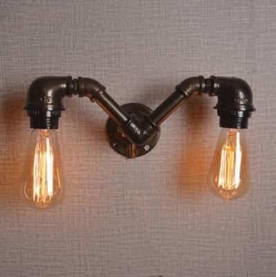 China Industrial Attic Pipe Wall Light, Industrial Edison Bar Cafe Style Wall Light for sale