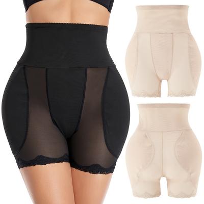 China Breathable Plump Butt Lift High Waist Pants Mesh Butt Hip Shaper Women Padded Wire Body Shapewear Butt Lifter Shapers for sale