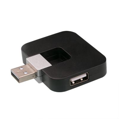 China Folding Slim USB USB 2.0 4 Ports HUB USB Splitter 2.0 MINI Hub for sale