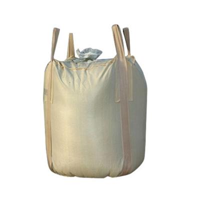 China Type A / Type B / Type C 3 ton super sack 1000kg jumbo Tubular FIBC Jumbo Zipper circular Big Ton Bag for sale