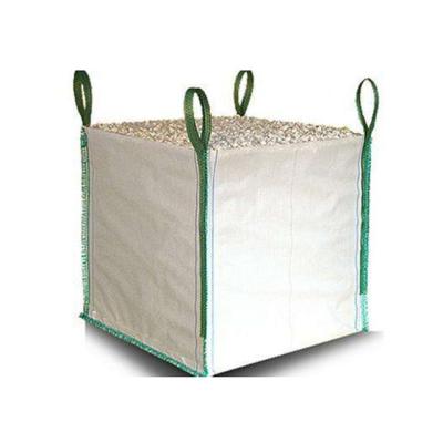 China Type A / Type B / Type C Square tubular cross corner 4 loops1 ton 1.5ton FIBC bulk bags With Adequate Stock for sale