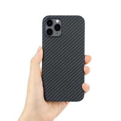 China Top Selling Shockproof Aramid Fiber Mobile Phone Case Carbon Fiber Phone Case For iPhone 12 pro for sale