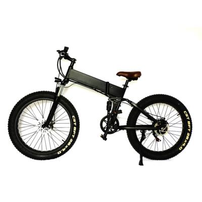 China Electric Bike Hot Sale Cheap Price Mountain Aluminum Alloy Electric Bicycle Folding Fat Bike Ebike City Mountainbikes for sale