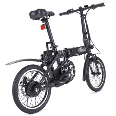 China 16 inch aluminum alloy aluminum frame folding electric bike for man cheap foldable bicycle for sale online for sale