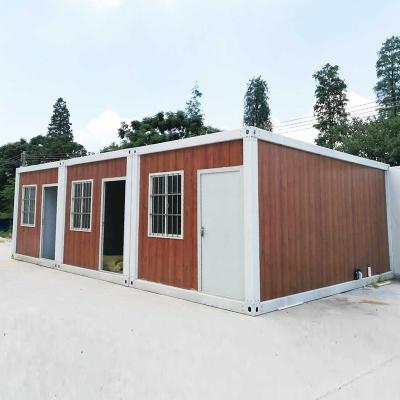 China Customized light weight detachable modern mobile steel structure wall sandwich panel container house cafe office two storeys detachable for sale