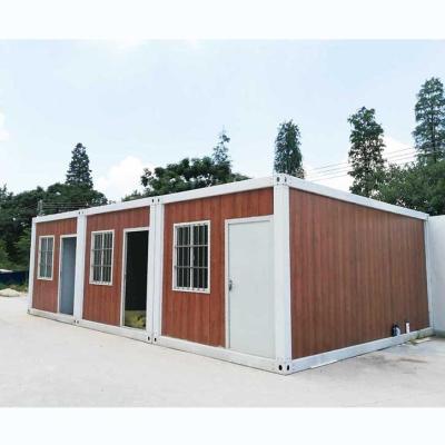 China Modern 40 Foot Container Homes Two Floors Prefab Modern Flat Shipping Tiny Luxury Cafe for sale