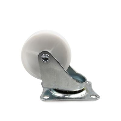 China PIVOT 2 Inch Flat Plate Swivel PP Light Duty Casters for sale