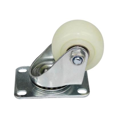 China PIVOT 2.5 Inch Durable Medium Plate Swivel PP Casters for sale