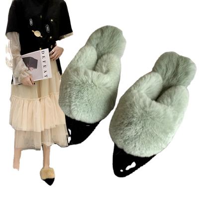 China Light Factory Price Cheap Slippers With Fur Low Home Women for sale