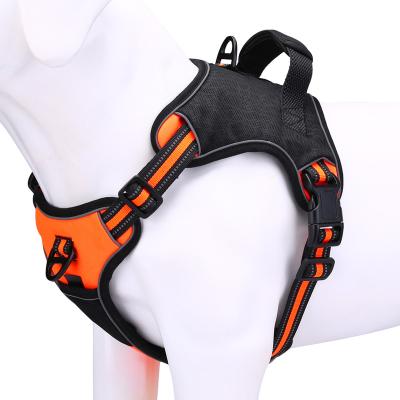 China Custom 2022 Amazon High Tech Hot Selling Explosion Proof Vest Personalized Heavy Duty Dog Harness for sale