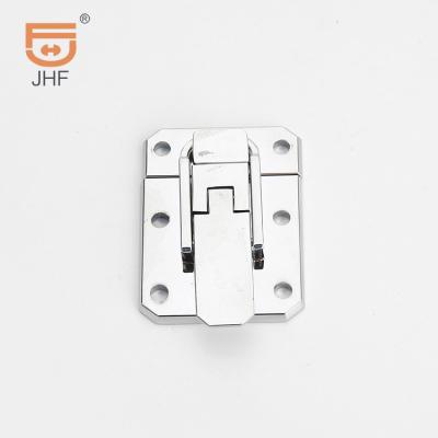 China Square Furniture Nickel Plating Guitar Box Lock Hardware Toggle Case Hook Latch Locks Buckle for sale