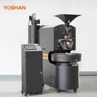 China Stainless Steel 10kg 12kg 15kg Outdoor Industrial Coffee Burner Sample Coffee Cocoa Bean Roasting Machine for sale