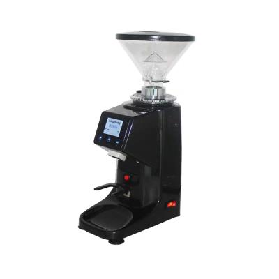 China Best price compak car conical burr coffee grinder commercial home use electric smart coffee grinder machine with brush for sale