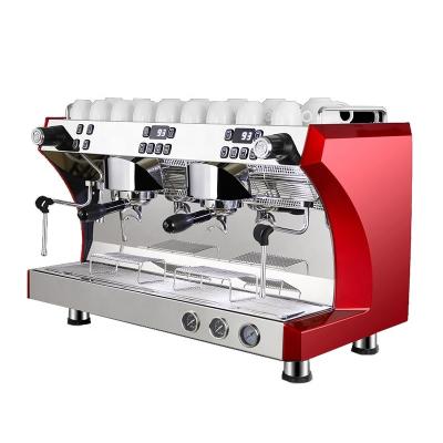 China Commercial usa cheap price bartender 2 groups china automatic professional coffee maker machine cappuccino espresso for sale for sale