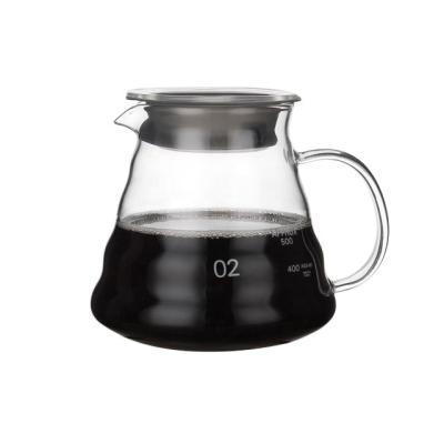 China New style hotel thermos glass tea viable coffee maker/ceramic pot coffee drip device for sale