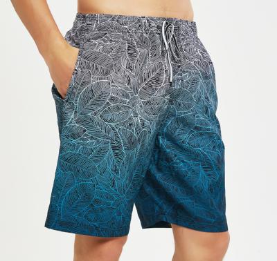 China QUICK DRY Summer Casual Flower and Cactus 3D Printed Sublimated Men Shorts for sale