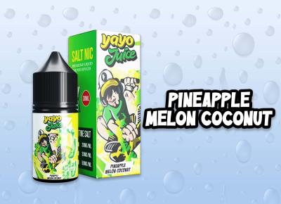 China YAYO Juice PINEAPPLE MELON COCONUT  Flavor 20mg 30mg 50mg nicotine Salt E-Liquid Vape Juice by VAPOREVER for sale