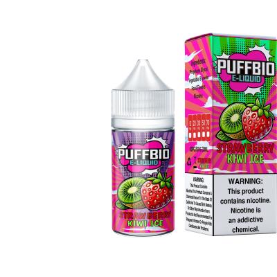 China Puffbio STRAWBERRY KIWI ICE E Flavor 20mg 30mg 50mg nicotine Salt E-Liquid Vape Juice by VAPOREVER for sale