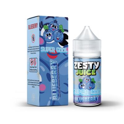 China Zesty Juice Blueberry  Flavor 20mg 30mg 50mg nicotine Salt E-Liquid Vape Juice by VAPOREVER for sale