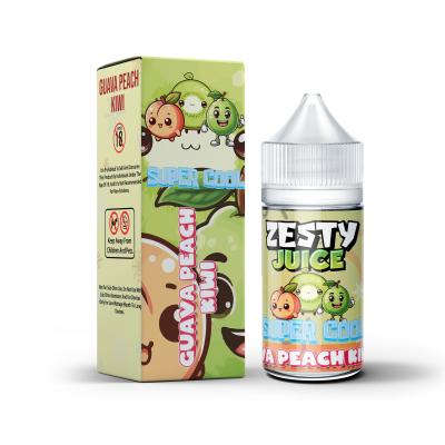 China Zesty Juice Super Cool Guava Peach Kiwi Flavor 20mg 30mg 50mg nicotine Salt E-Liquid Vape Juice by VAPOREVER for sale