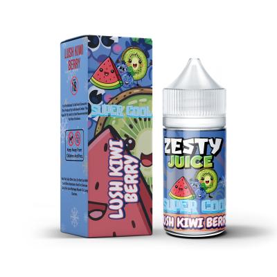 China Zesty Juice Super Cool Lush Kiwi Berry Flavor 20mg 30mg 50mg nicotine Salt E-Liquid Vape Juice by VAPOREVER for sale