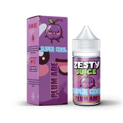 China Zesty Juice Super Cool Plum Ade Flavor 20mg 30mg 50mg nicotine Salt E-Liquid Vape Juice by VAPOREVER for sale