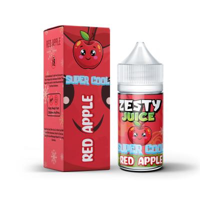 China Zesty Juice Super Cool Red Apple Flavor 20mg 30mg 50mg nicotine Salt E-Liquid Vape Juice by VAPOREVER for sale