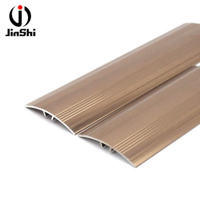 China Minimalist Interior Accessories Brass Color Decoration Room Bed Strip Joint Floor for sale