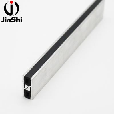 China Contemporary Sales Promotion Aluminum Metal Marble Tile Black Expansion Joint Wall for sale