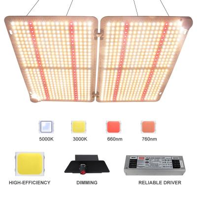 China Seed Starting US ETL Verified Panel Light 460w 3500k 5000k 660nm 730nm Indoor Agricultural High Yield 2.8g/w Full Spectrum Led For Growing Light for sale