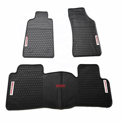 China Auto Accessories Universal Car Mat Floor Foot Mat Full Strip Set For Hilux Revo/Navara /Dmax/L200/BT50/D-MAX/AMAROK for sale