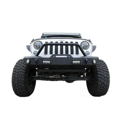 China Decroation and Black Front Bumper Grille Guard Protective Bull Bar Push Elbow Bar For Jeep Wrangler JK 2019-2020 for sale