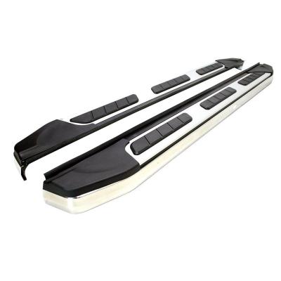 China Decroation and protective car accessories 4X4 universal side step bar aluminum running boards for hilux rocco for sale