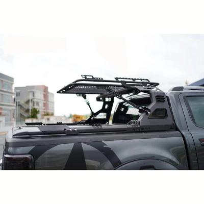 China OPTION 100%Fitment Styles With Basket Black Trucks Sports Bar Roll Bar Roll Cage For MAZDA BT-50 2013+ for sale