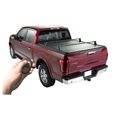 China Tailbox Easy Install Electric Retractable Pickup Tonneau Cover Truck Bed Roll Cover Tonneau Cover For CHEVROLET SILVERADO 1500 for sale