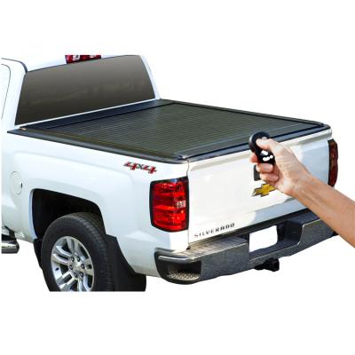 China Hot Selling Aluminum Tonneau Roll Roll Tailbox Cover Pickup Truck Flap Top Retractable Cover For Hilux Revo Tonneau Cover for sale