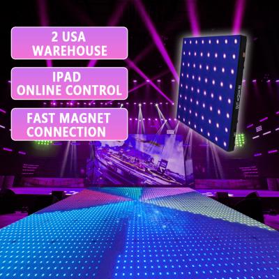 China Warehouse Brand New Customize P6.25 Video 3in1lightweight Led Dance Floor Panels Heavy Duty for sale