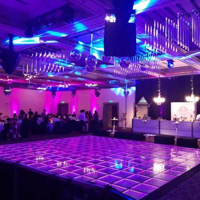 China Party and wedding event light club disco 3d starlit dance floor led ball dmx rental Boston for sale