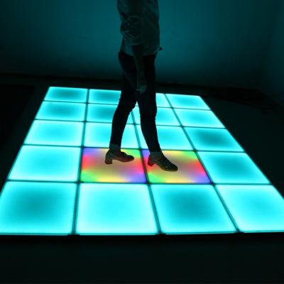 China Modern high quality interactive white wedding led dance floor decorations for sale