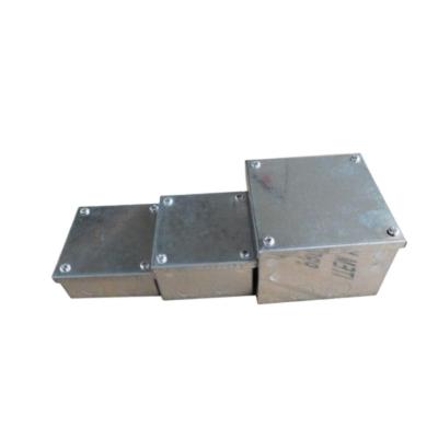 China Building Construction Customized Sheet Metal Stainless Steel Box Fence Parts Electric Wire Cable Storage Box Seed Storage Aluminum Metal Box for sale