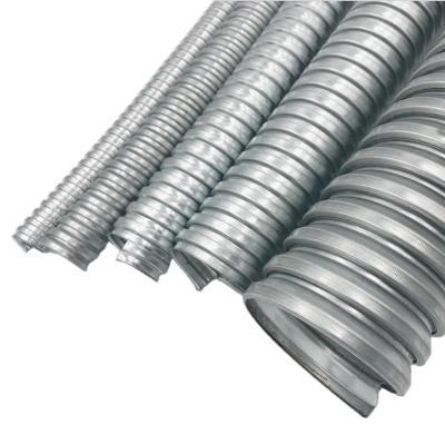 China Widely used for general electrical wiring metal galvanized flexible conduit tubo cable GI flexible steel conduit galvanized flexible steel conduit for sale