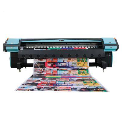 China Retail brand new konica printhead printer 3.2m inkejt large format SunColor 100% solvent printer for sale