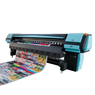 China Discount SunColor Retail Large Head konica 512i Solvent Printer 3.2m Body For Flex Banner Printing for sale